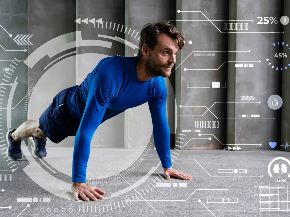 Image article de blog - sportif qui s'entraîne avec rigueur et précision